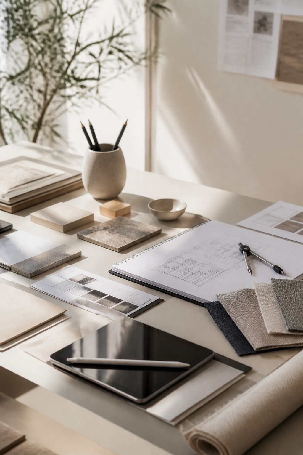 Visual inspiration board displaying curated creative lifestyle concepts